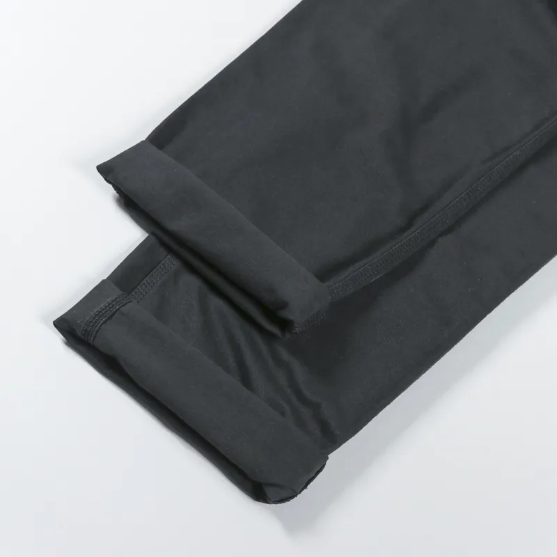 Carhartt WIP Single Knee Pant Black Newcomb Drill-4