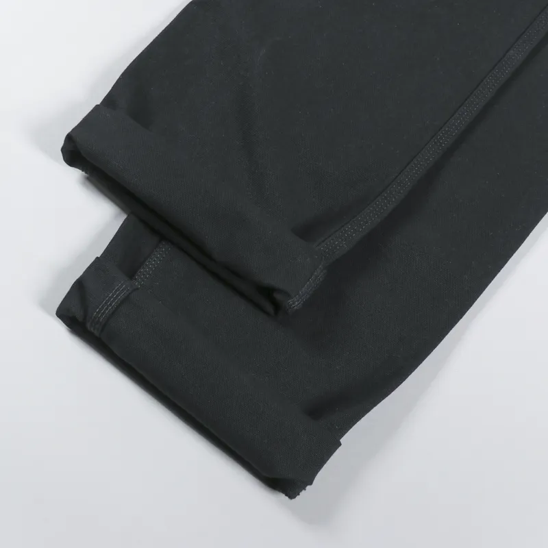 Carhartt WIP Single Knee Pant Black Rinsed Dearborn Canvas-6