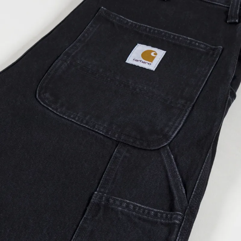 Carhartt WIP Single Knee Pant Black Stone Washed Smith Denim-7