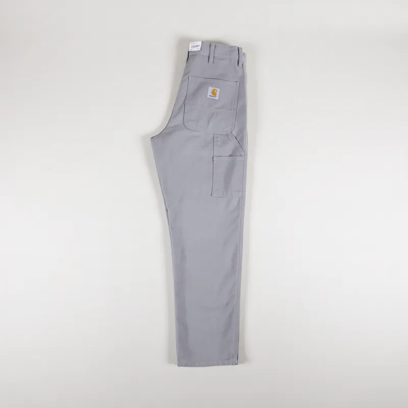 Carhartt WIP Single Knee Pant Marengo Rinsed Dearborn Canvas-2