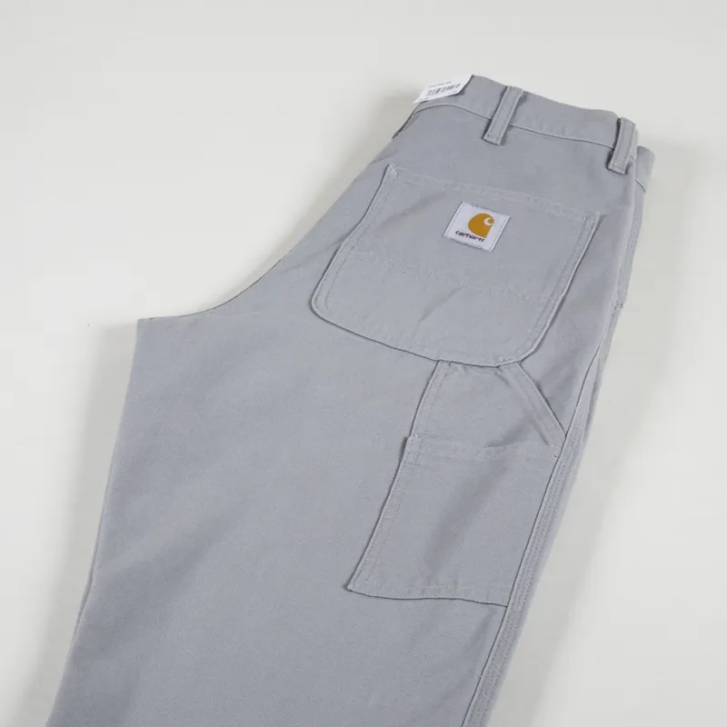 Carhartt WIP Single Knee Pant Marengo Rinsed Dearborn Canvas-4