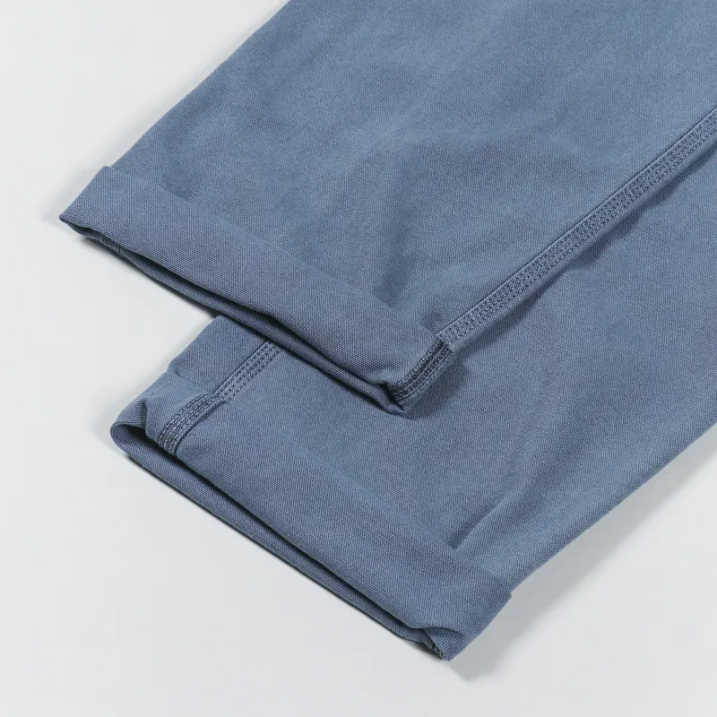 Carhartt WIP Single Knee Pant Storm Blue Faded Dearborn Canvas-6