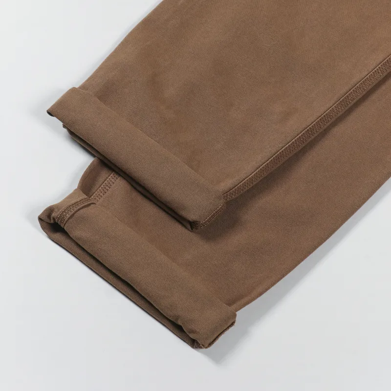 Carhartt WIP Single Knee Pant Tamarind Faded Dearborn Canvas-5