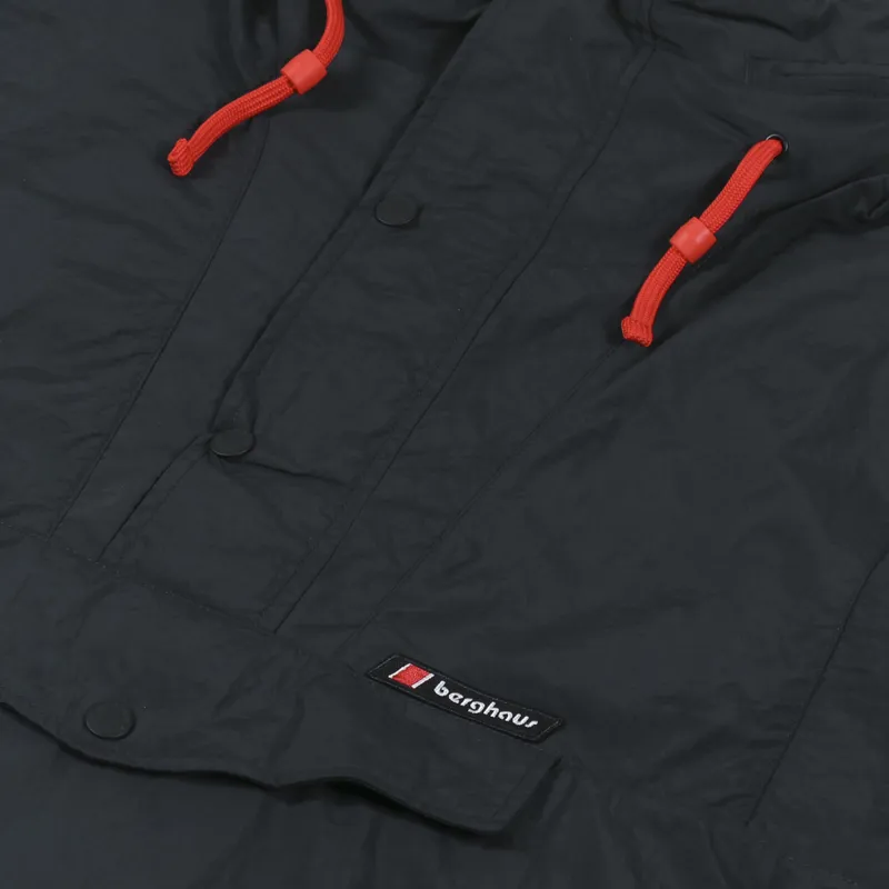 Berghaus Single Point Wind Smock Jet Black-9