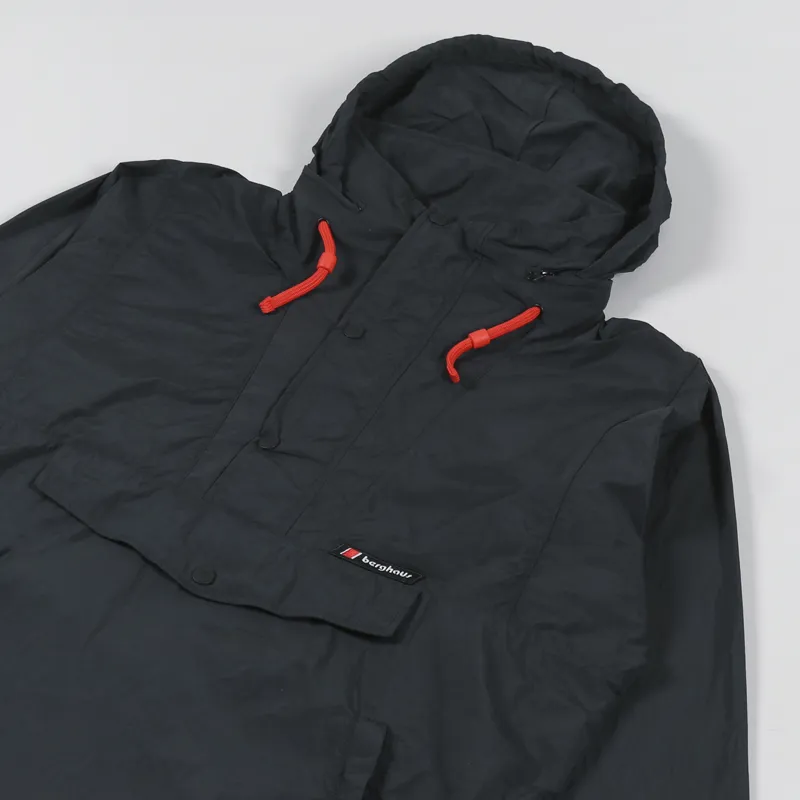 Berghaus Single Point Wind Smock Jet Black-5