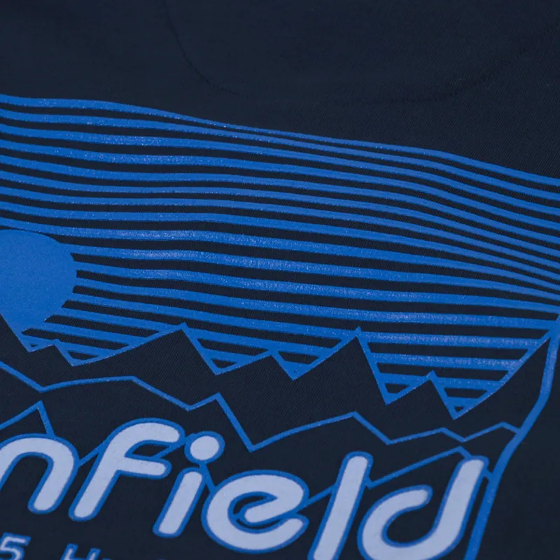 Penfield Sunset Mountain BG Crew Sweat Navy Blazer-4