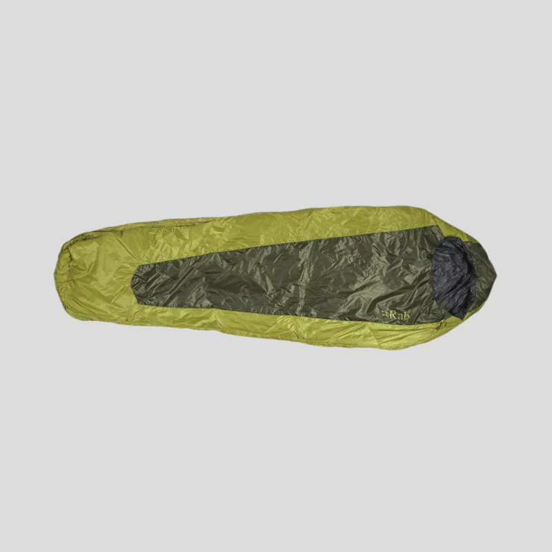 Rab Solar Eco 0 Sleeping Bag Chlorite Green Left Zip