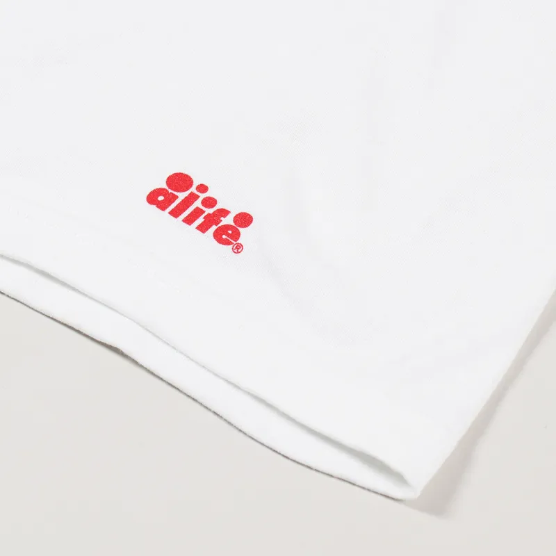 Alife Sonar T Shirt White-3
