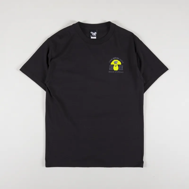 The Quiet Life Sound Of Silence T Shirt Black-1