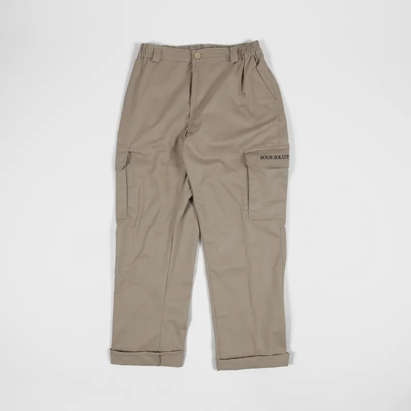 Sour Solution Sour Cargo Pants Sand