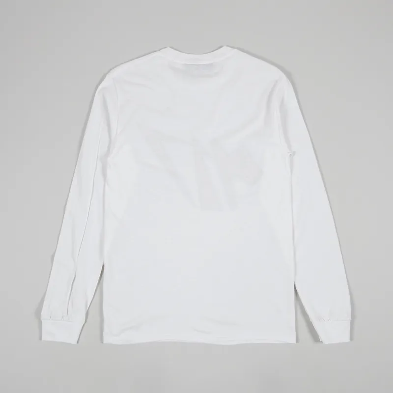 Call Me 917 Space Long Sleeve T Shirt White-1