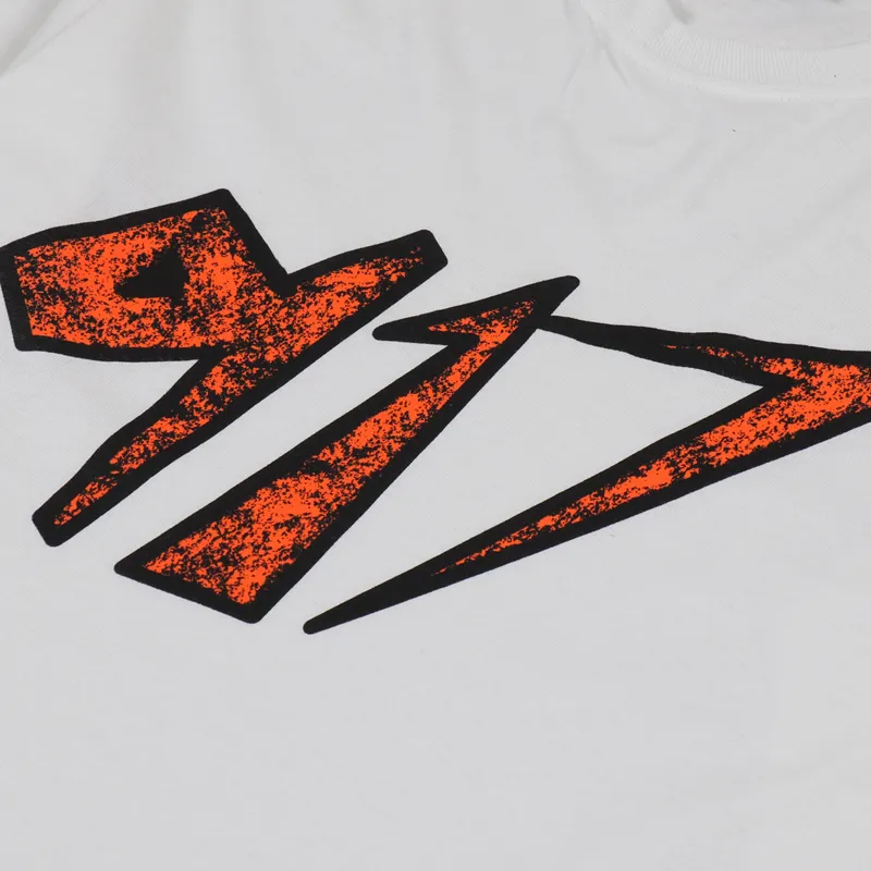 Call Me 917 Space Long Sleeve T Shirt White-3