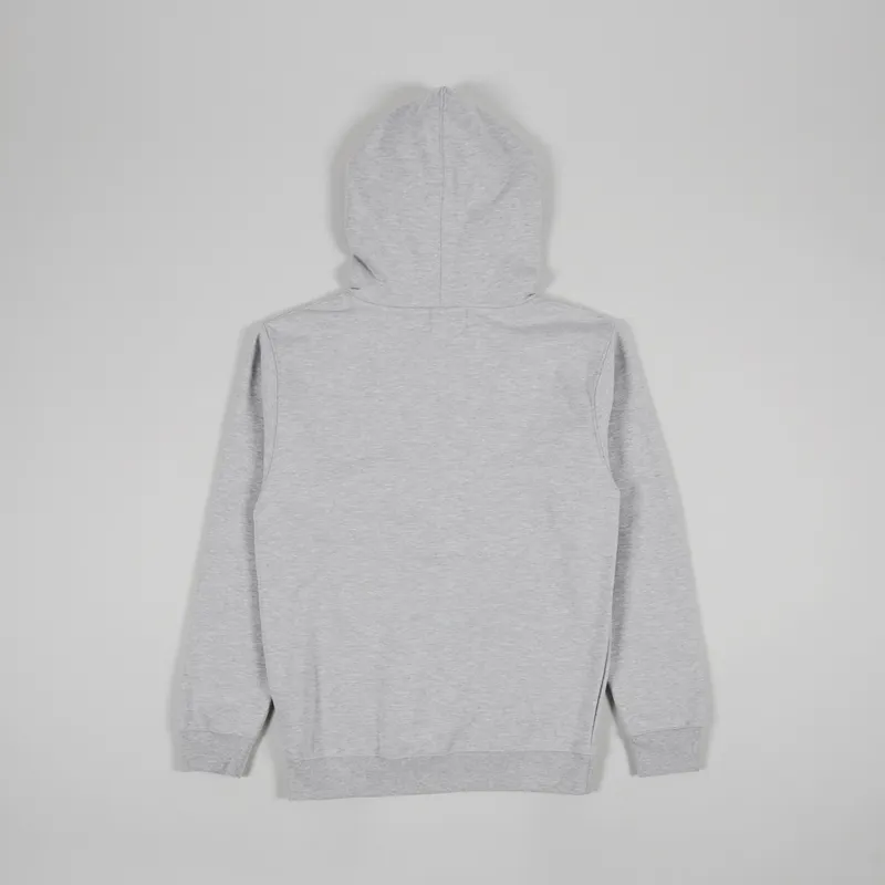 Butter Goods Speckle Classic Logo Pullover Hoodie Heather Grey-1