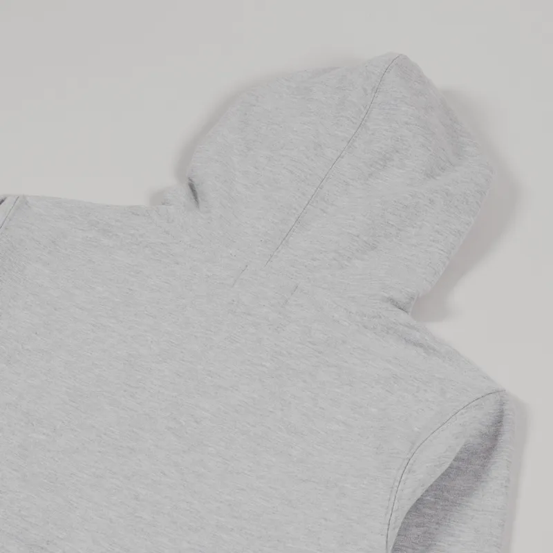Butter Goods Speckle Classic Logo Pullover Hoodie Heather Grey-3