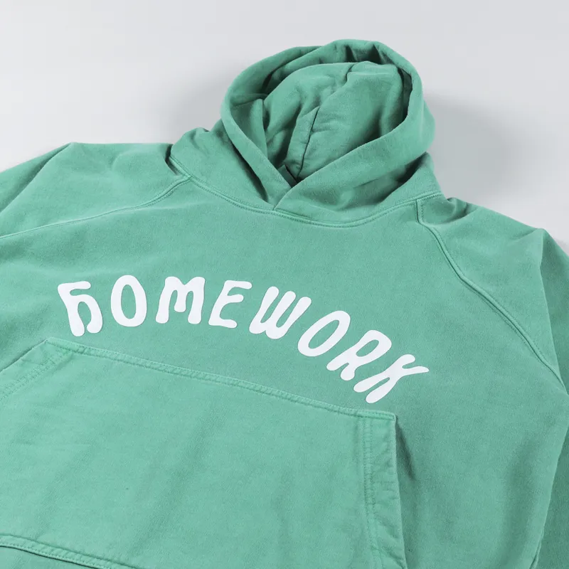 Homework Spectrum Hoodie Viridus Green-2