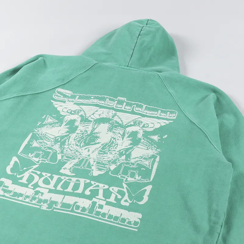 Homework Spectrum Hoodie Viridus Green-3