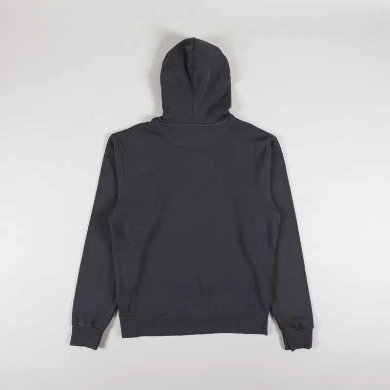 Kavu Spellout Hooded Sweat Black Licorice-1