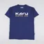 Kavu Spellout T Shirt Medieval Blue