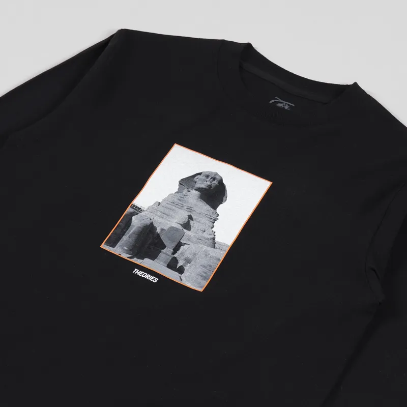 Theories Of Atlantis Sphinx Long Sleeve T Shirt Black-2
