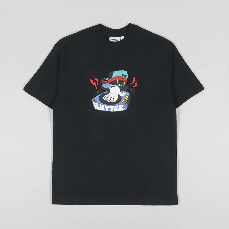 Butter Goods Spinner T Shirt Black