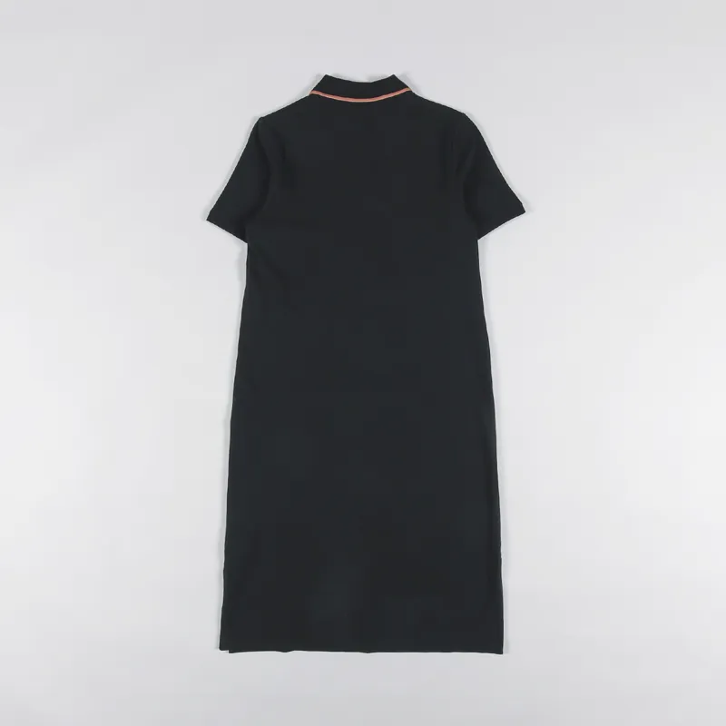 FRED PERRY Split Detail Pique Dress