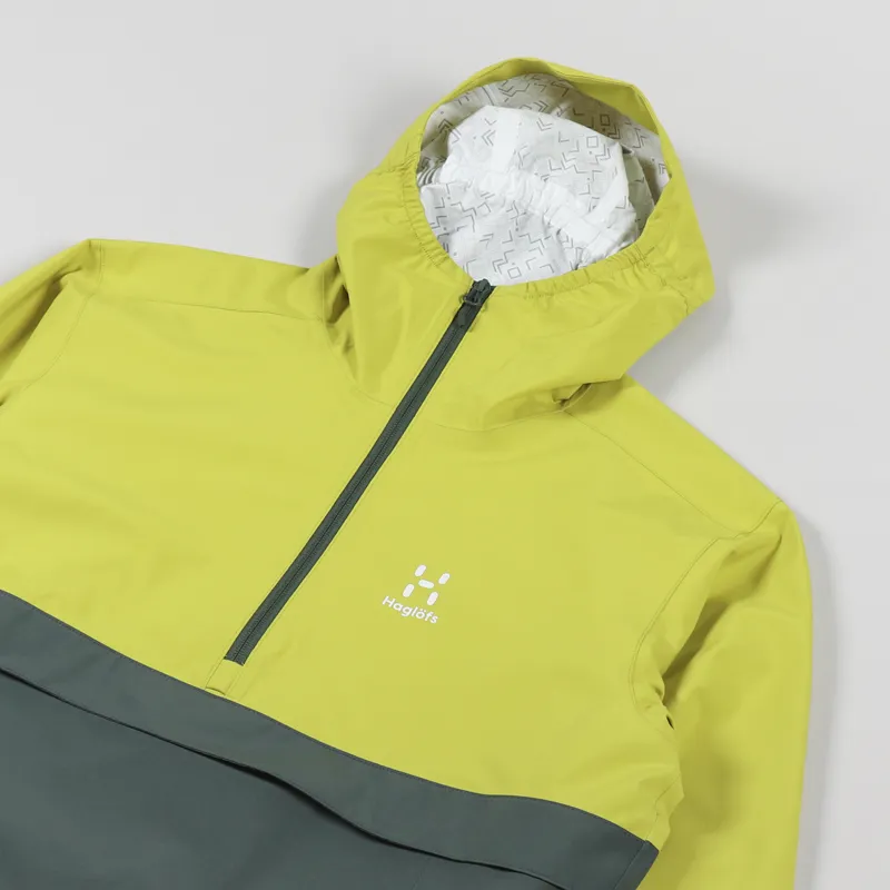 Haglofs Spira Waterproof Anorak Aurora Fjell Green-2