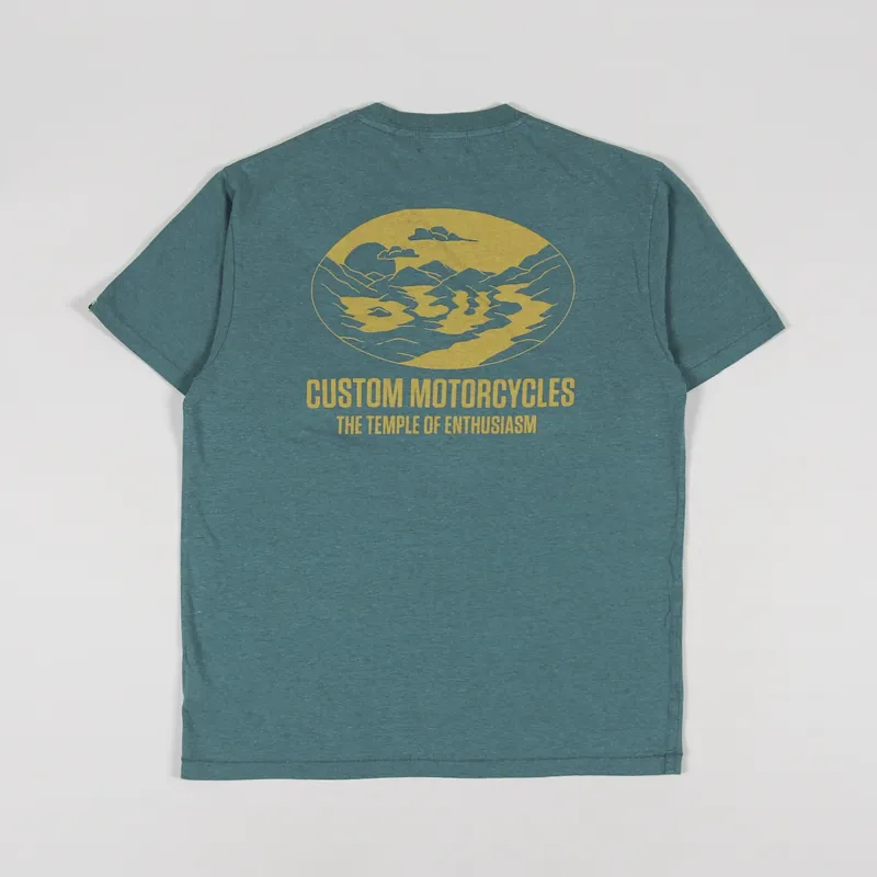 Deus Ex Machina Sprout T Shirt Jasper Green