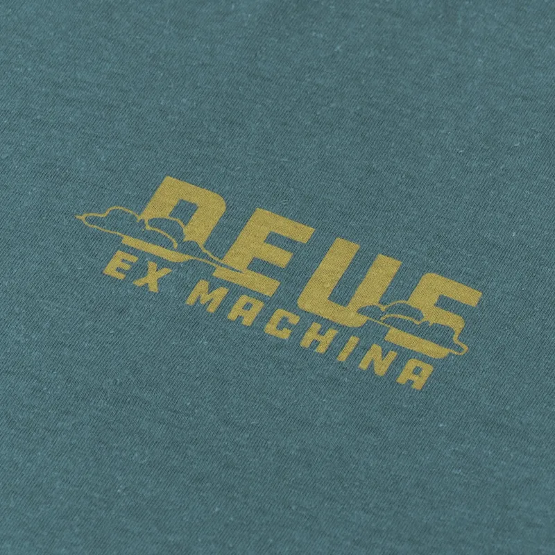 Deus Ex Machina Sprout T Shirt Jasper Green-5
