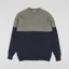 Working Class Heroes x Country Of Origin Seamless Crew Sweater Half Fenland Vintage Heather