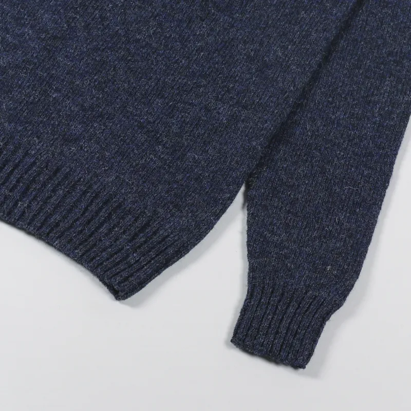 Working Class Heroes x Country Of Origin Seamless Crew Sweater Half Fenland Vintage Heather-4
