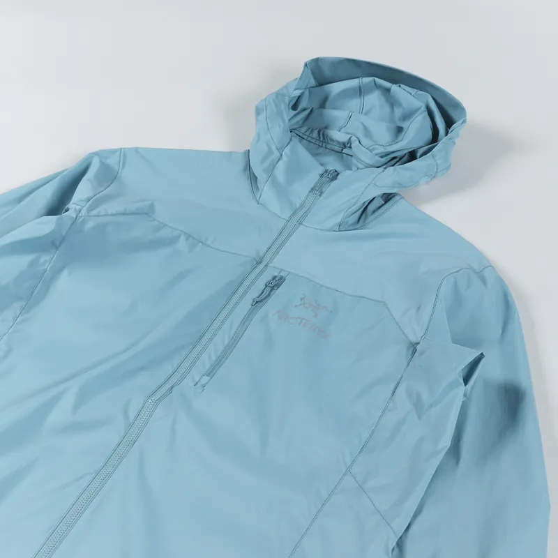 Arcteryx Mens Squamish Hoody Lightweight Jacket Solace Blue