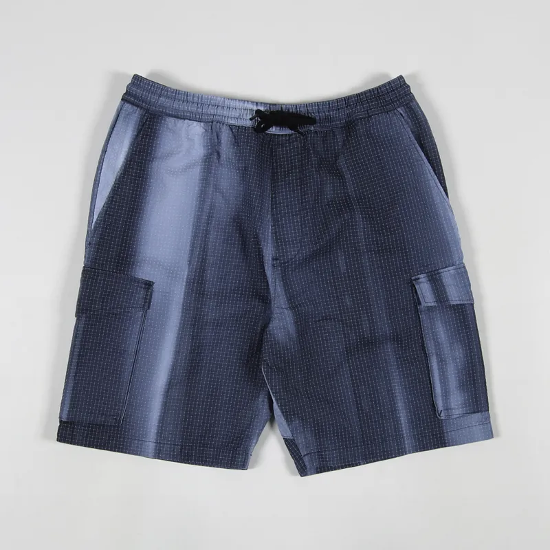 Edwin Squad Short Tie Dye Blue