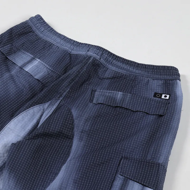 Edwin Squad Short Tie Dye Blue-2