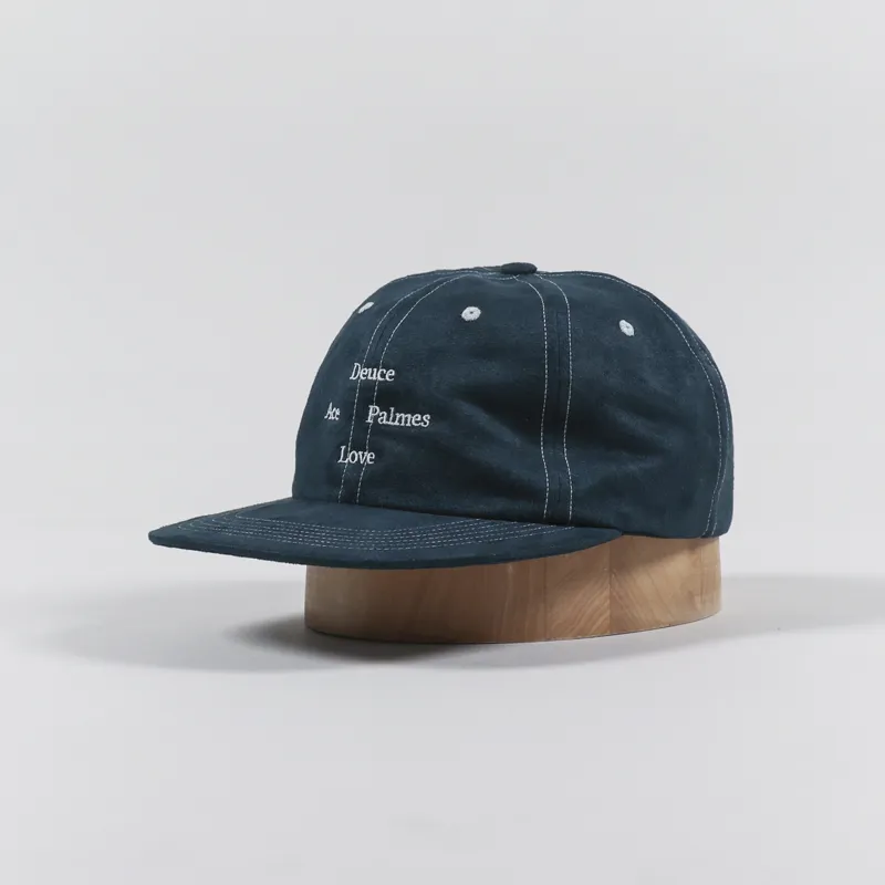 Palmes Tennis Society Square 6 Panel Cap Navy