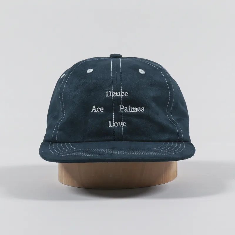 Palmes Tennis Society Square 6 Panel Cap Navy-2