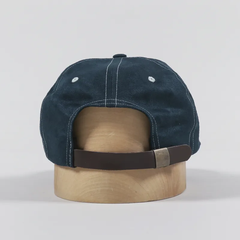 Palmes Tennis Society Square 6 Panel Cap Navy-3