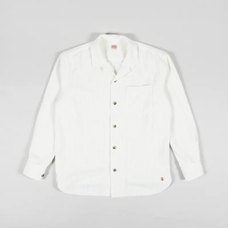 Armor Lux Corduroy Overshirt Nature