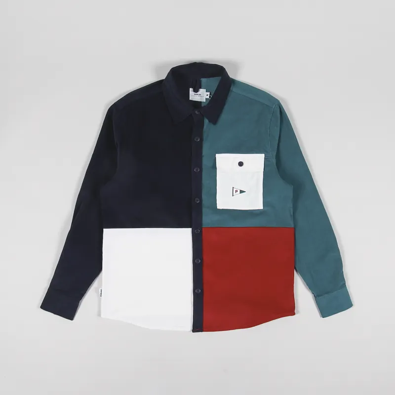 Parlez Sargasse Cord Shirt Multi