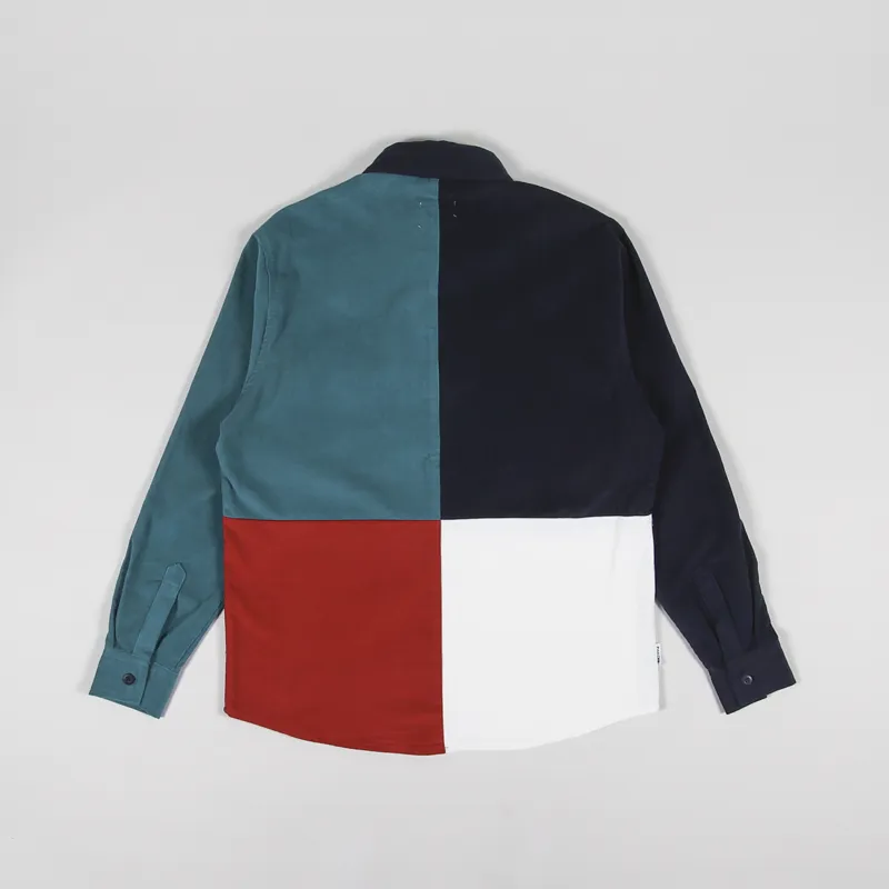 Parlez Sargasse Cord Shirt Multi-1