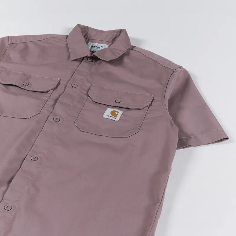 Carhartt WIP Short Sleeve Craft Shirt Lupinus-2