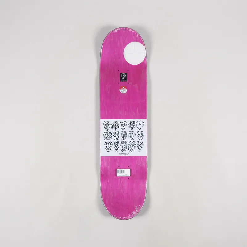 Polar Skate Co. SS Faces Deck Blue 8.125 Inch