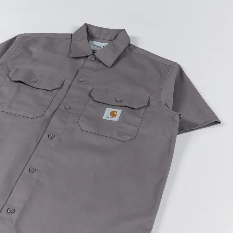 Carhartt WIP Short Sleeve Master Shirt Teide-1