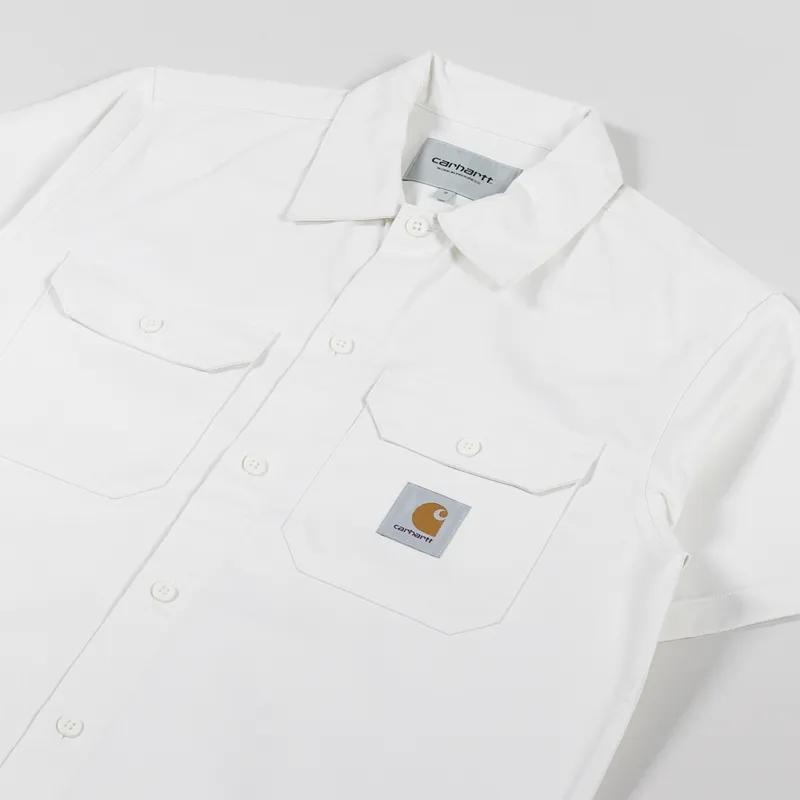 Carhartt WIP Short Sleeve Master Shirt Wax-2
