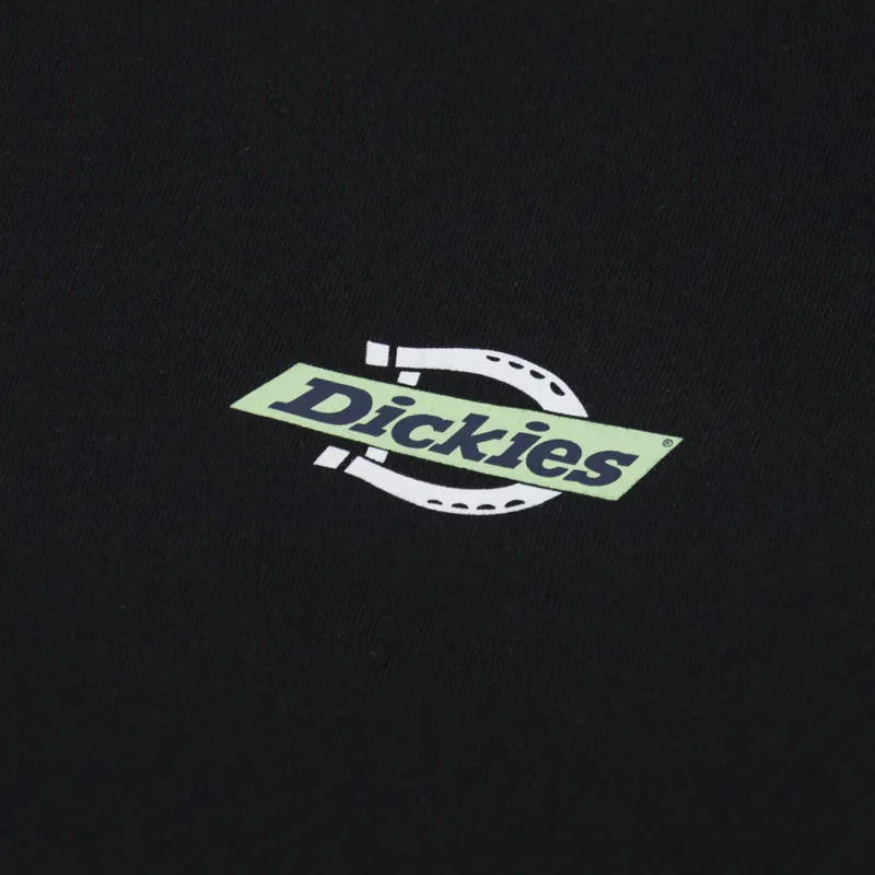Dickies Ruston T Shirt Black Quiet Green-5