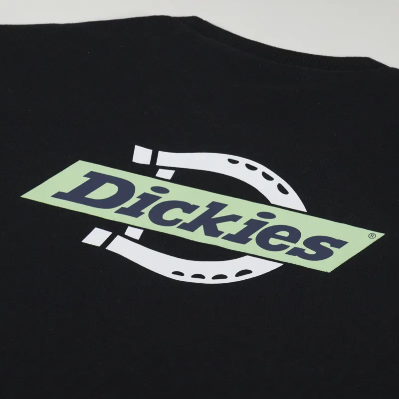 Dickies Ruston T Shirt Black Quiet Green-4