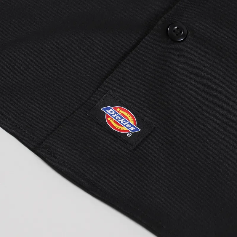 Dickies Short Sleeve Work Shirt Black-2