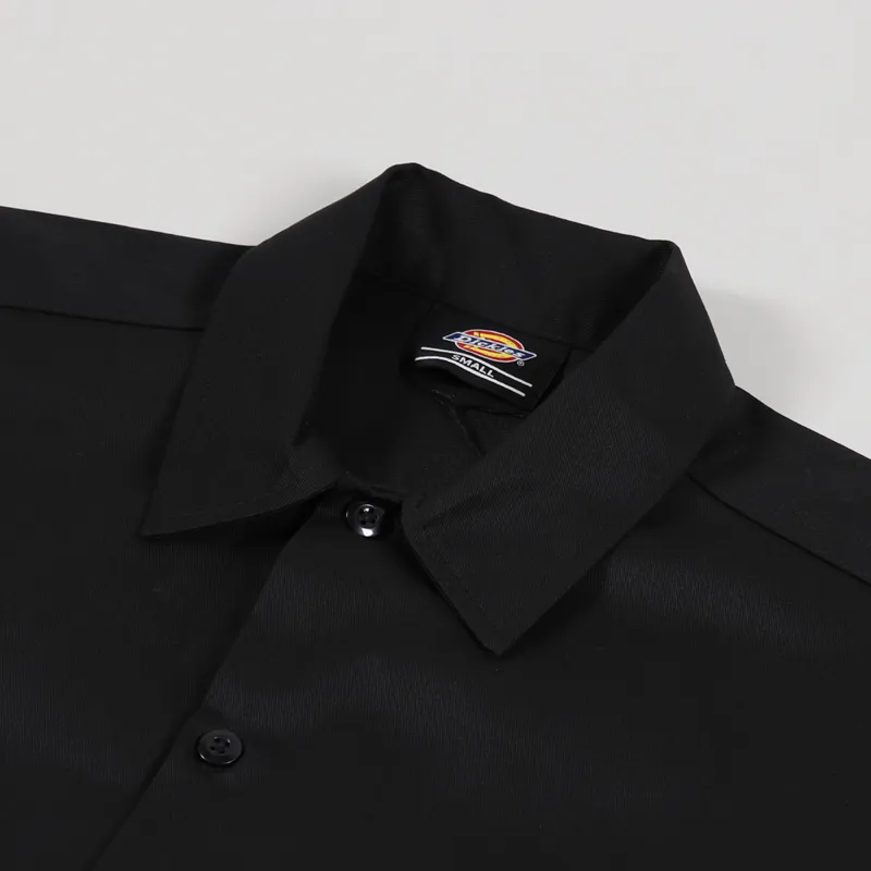 Dickies Short Sleeve Work Shirt Black-3