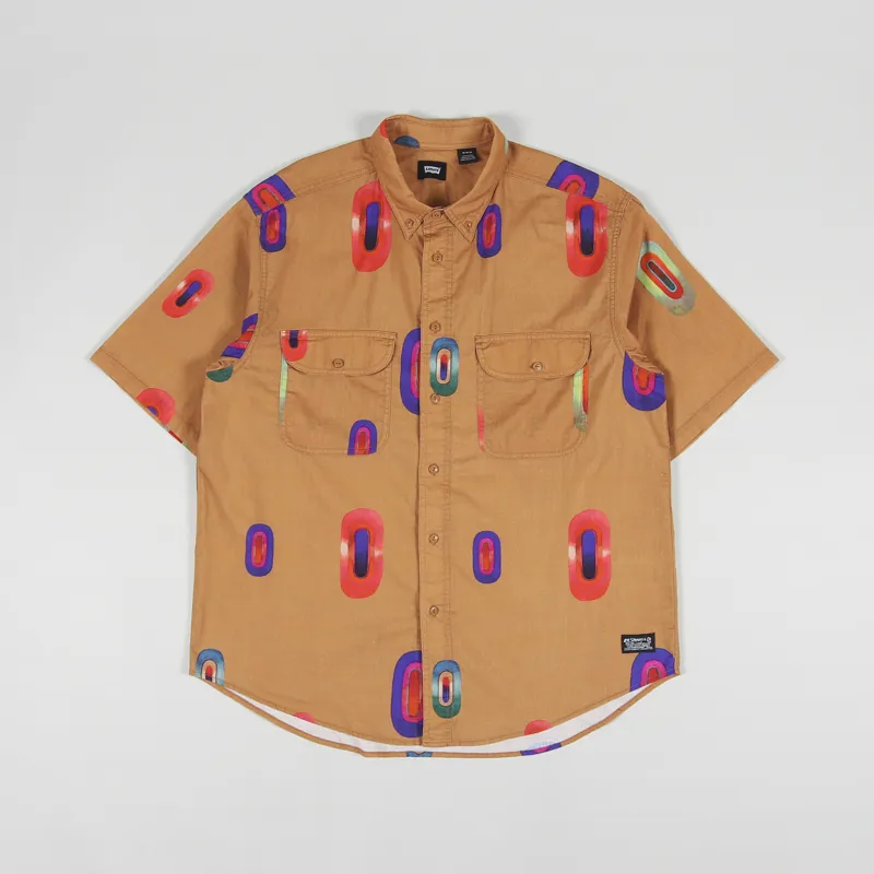 Levi's Skateboarding Short Sleeve Woven Shirt Bask