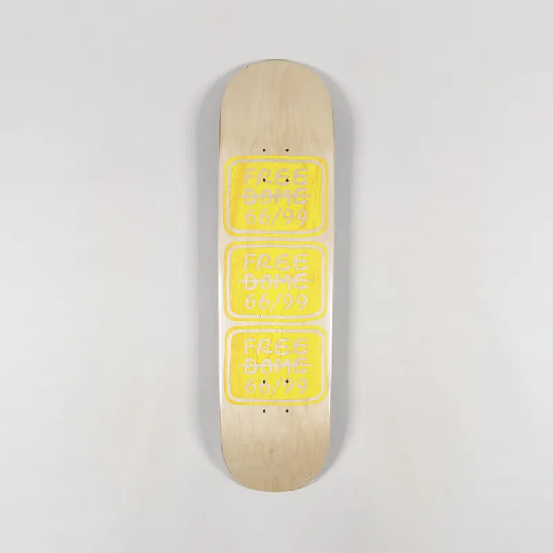 Free Dome Stacked Logo Deck 8.25 Inch