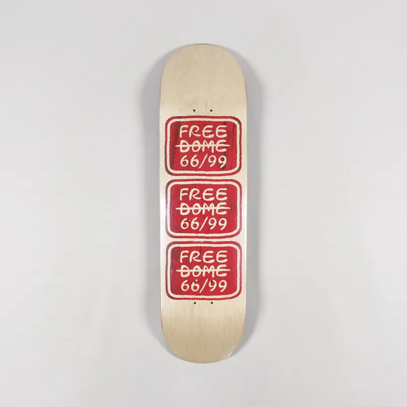 Free Dome Stacked Logo Deck 8.5 Inch
